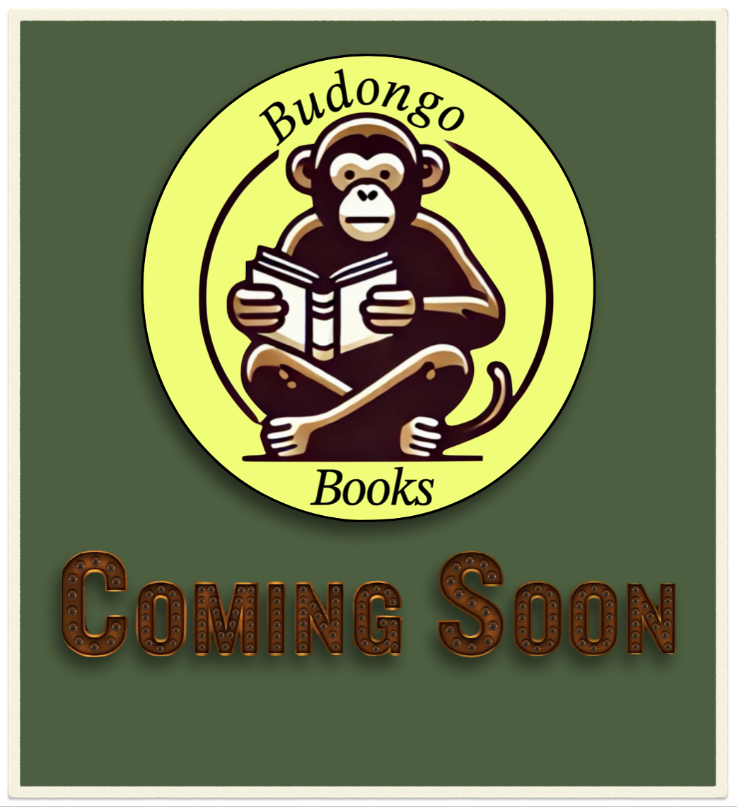 Budongo Books is thrilled to announce a partnership with an emerging, highly talented author! His new books will be exclusively available here first. We are incredibly excited about this collaboration! Stay tuned for an exciting new novel!