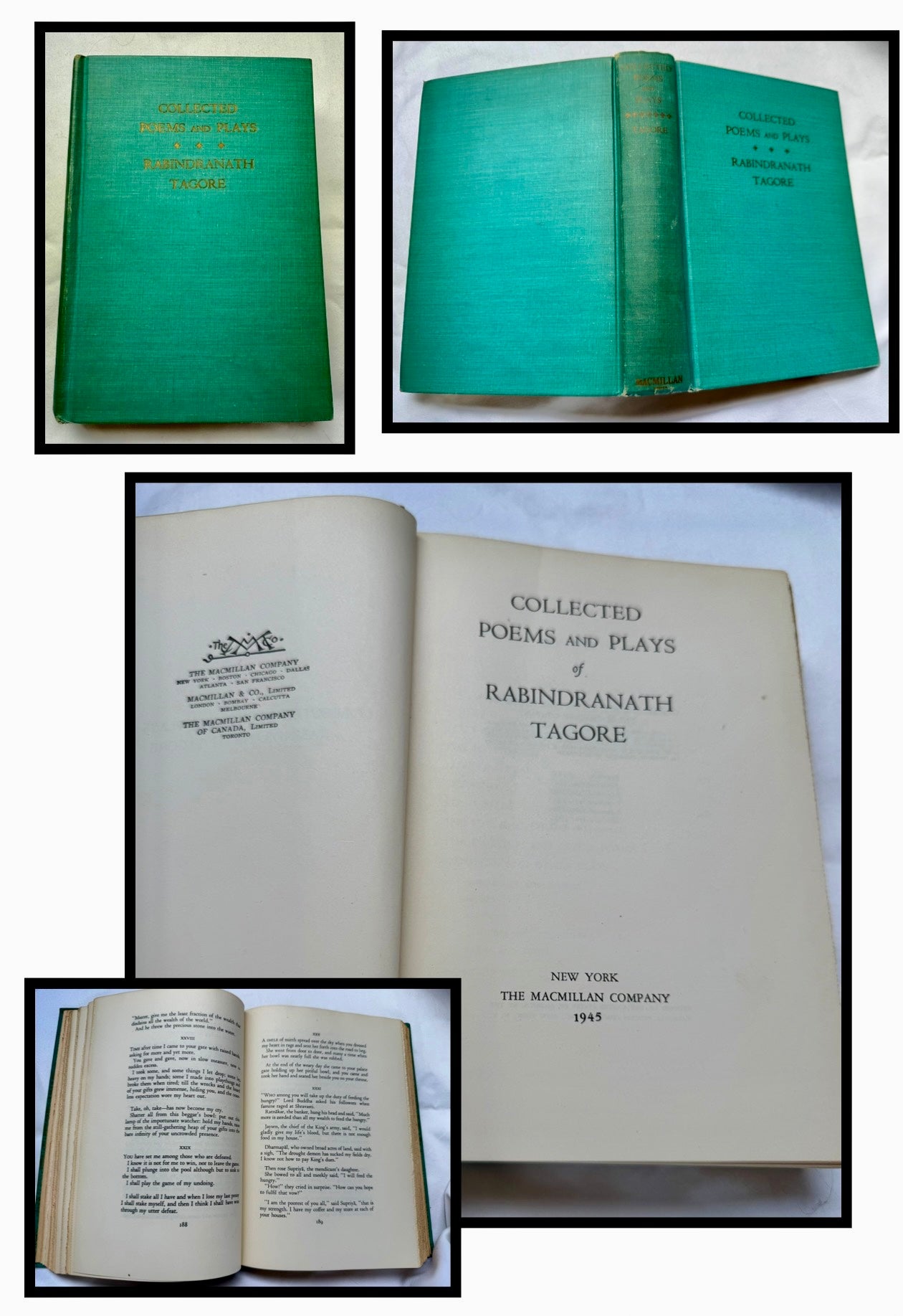 Collected Poems and Plays by Rabindranath Tagore
