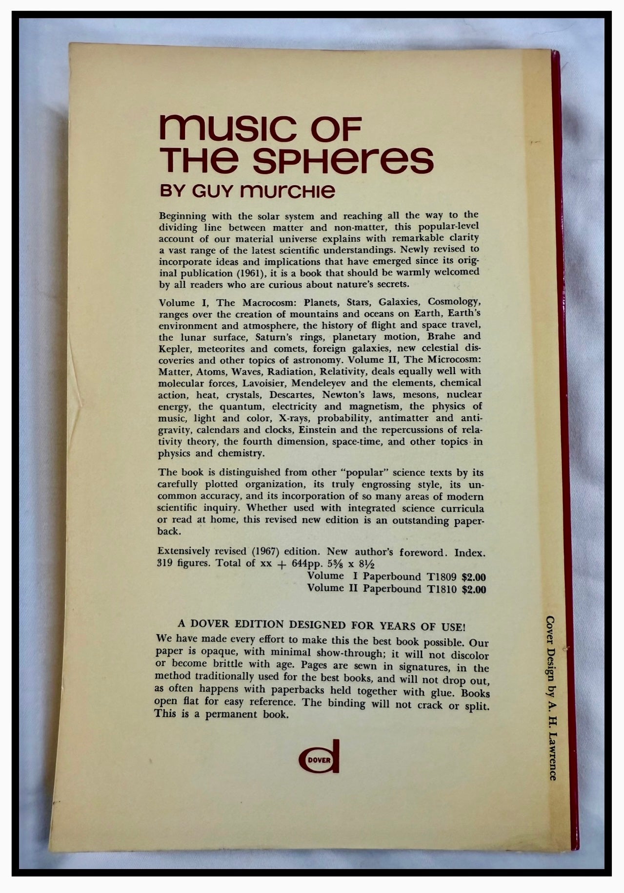 Music of the Spheres Vol. II. by Guy Murchie