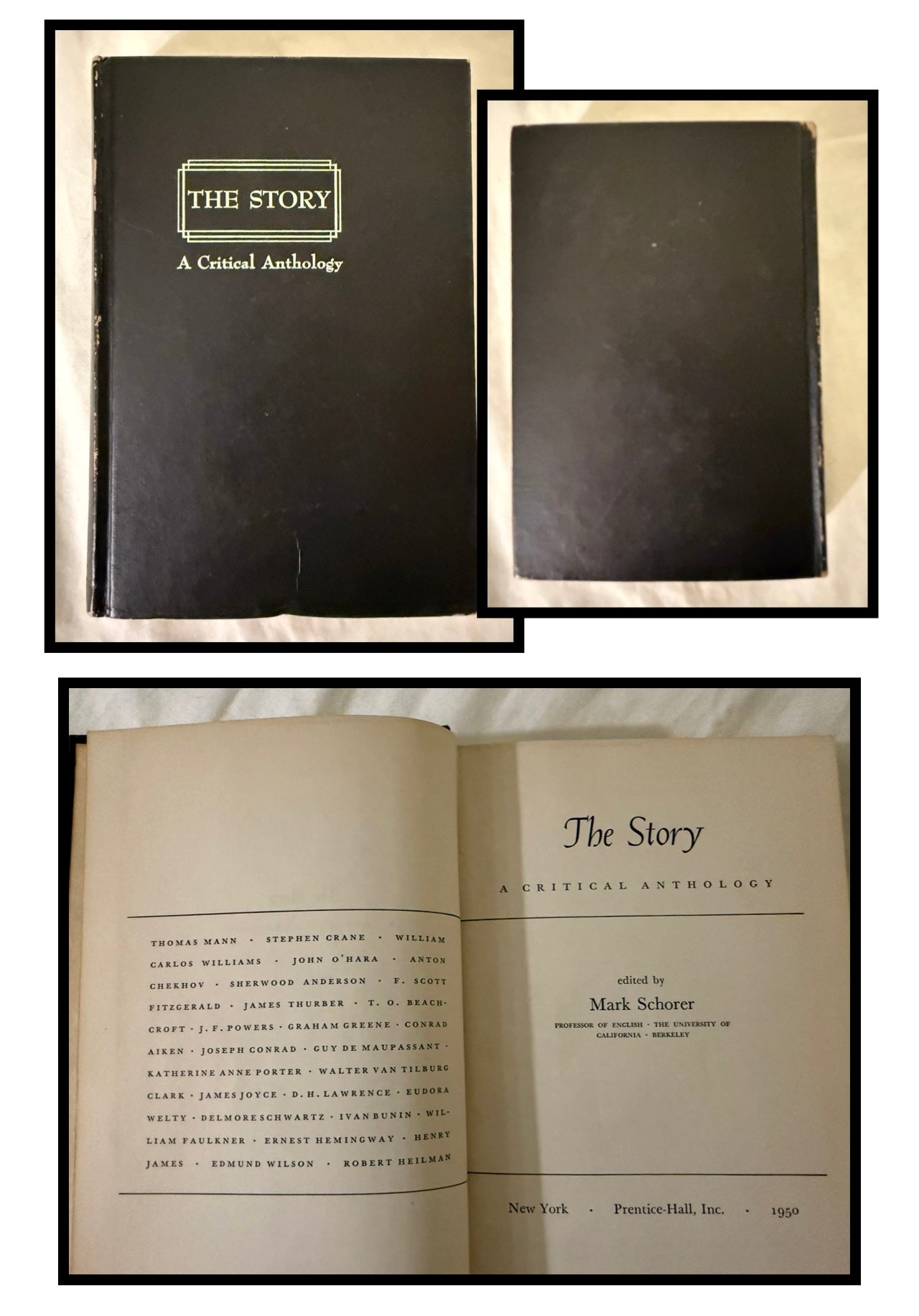 The Story: A Critical Anthology, edited by Mark Schorer