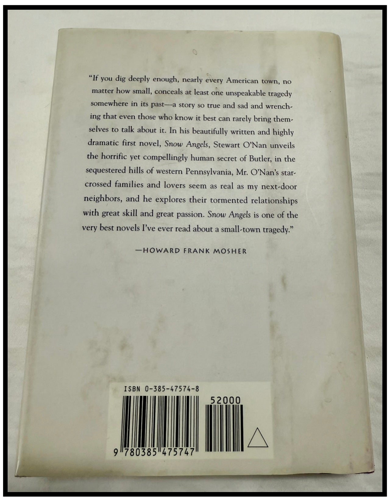 Snow Angels by Stewart O’Nan (Signed by the author)