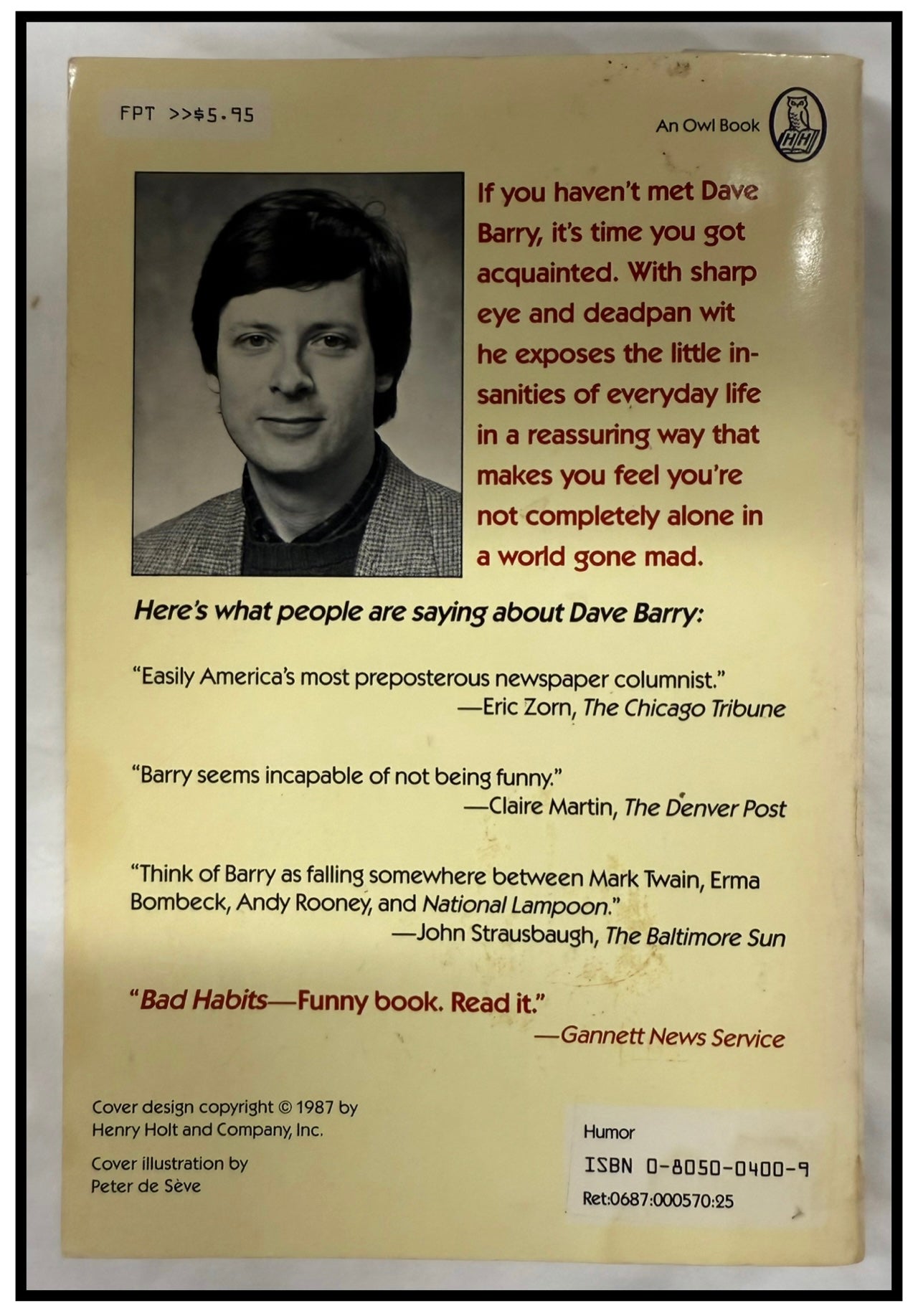 Dave Barry’s Bad Habits
