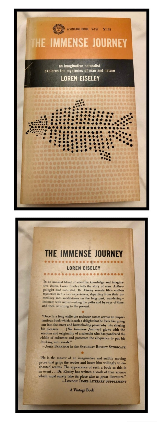 The Immense Journey by Loren Eiseley