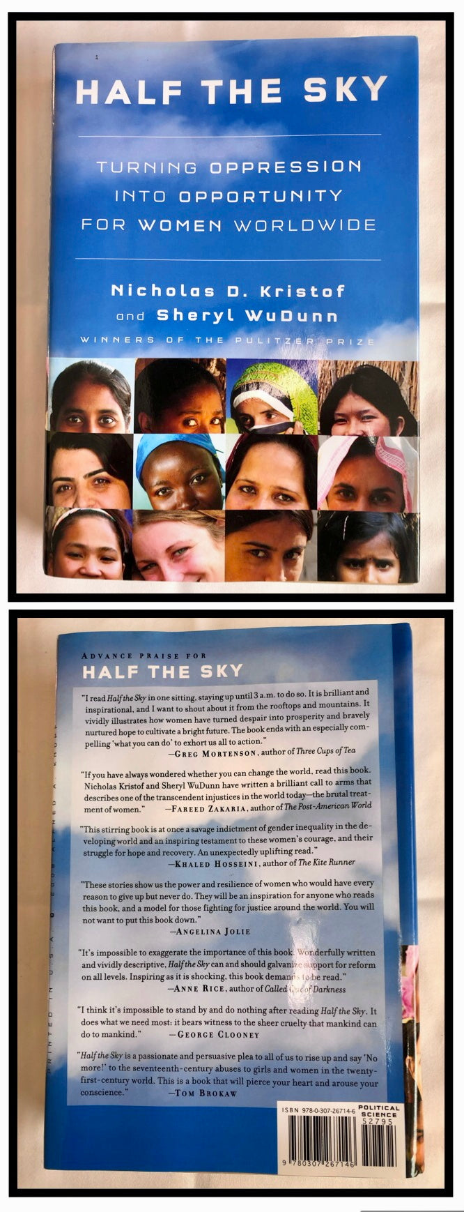 Half The Sky by Nicholas D. Kristof and Sheryl WuDunn